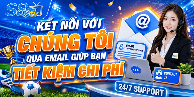 Kết nối với chúng tôi qua email giúp bạn tiết kiệm chi phí
